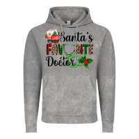 Cloud Rock santa's favorite doctor Vintage Hoodie - AdoDesignShop