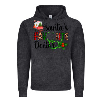 Vintage Black santa's favorite doctor Vintage Hoodie - AdoDesignShop