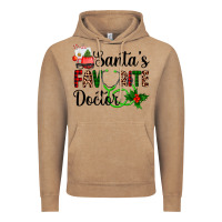 Vintage Coffee santa's favorite doctor Vintage Hoodie - AdoDesignShop