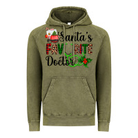 Vintage Olive santa's favorite doctor Vintage Hoodie - AdoDesignShop