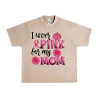 French Oak i wear pink for my mom sunlower and pumpkin Urban Heavy Tee - AdoDesignShop