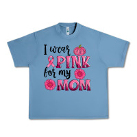 Pebble Blue i wear pink for my mom sunlower and pumpkin Urban Heavy Tee - AdoDesignShop