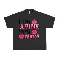 Pigment Black i wear pink for my mom sunlower and pumpkin Urban Heavy Tee - AdoDesignShop