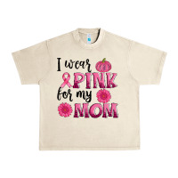 Sandshell i wear pink for my mom sunlower and pumpkin Urban Heavy Tee - AdoDesignShop