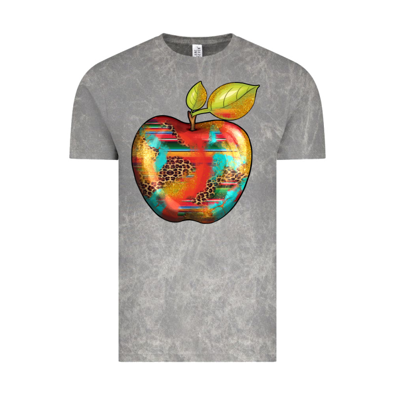 Leopard Turquoise Glitter Serape Vintage Tee by Artiststas | Teevron