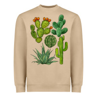 Watercolor Cactus Bundle Preview Heavyweight Sweatshirt | Teevron