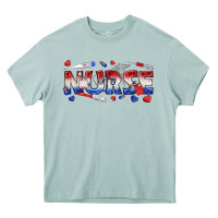 Arona american nurse Heavy Core Tee - texasbilliewilder