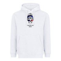 White American Stars, American Flag Patterned Mom Skull Heavyweight Hoodie - Bettercallsaul