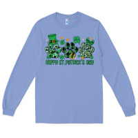 Colony Blue happy st.patrick's day Long Sleeve Tee - MaliasSmallBusiness