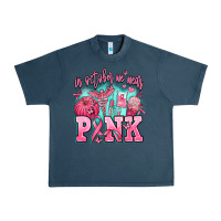 Midnight Navy in october we wear pink Urban Heavy Tee - AdoDesignShop