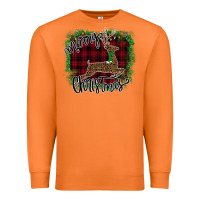 Carrot Merry Christmas Deer Premium Sweatshirt - Bettercallsaul