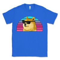 True Royal doge coin bitcoin hodl retro sunset Classic Tee - Jasminsmagicworld