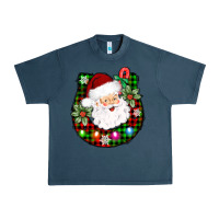 Midnight Navy horseshoe santa Urban Heavy Tee - AdoDesignShop