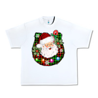 White horseshoe santa Urban Heavy Tee - AdoDesignShop