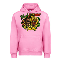 Fuchsia Pink Black history Urban Hoodie - HowdyJamesFarm