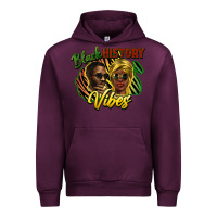 Mauve Wine Black history Urban Hoodie - HowdyJamesFarm
