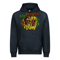 Navy Black history Urban Hoodie - HowdyJamesFarm