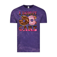 Cloud Purple i donut care Vintage Tee - AdoDesignShop