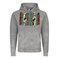 Cloud Rock tool leather leopard cowhide backround Vintage Hoodie - RanaPortraitStore