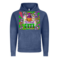 Vintage Denim Wicked cute halloween Vintage Hoodie - Artiststas