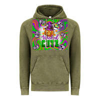 Vintage Olive Wicked cute halloween Vintage Hoodie - Artiststas