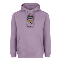 Lavender Western Glitter Aztec Patterned Mom Skull Heavyweight Hoodie - Bettercallsaul