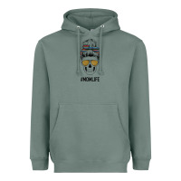Sage Western Glitter Aztec Patterned Mom Skull Heavyweight Hoodie - Bettercallsaul