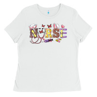 White easter nurse Ladies Tee - RanaPortraitStore