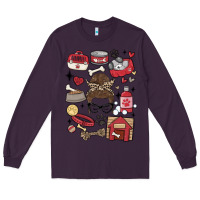 Plum can't talk right now i'm busy doing dog mom Long Sleeve Tee - MaliasSmallBusiness