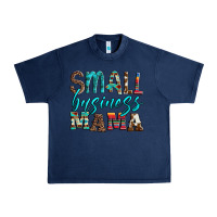 Navy small business mama leopard turquoise aztec serape cowhide Urban Heavy Tee - Artiststas