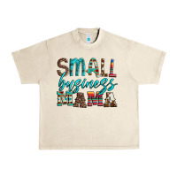 Sandshell small business mama leopard turquoise aztec serape cowhide Urban Heavy Tee - Artiststas