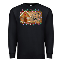 Black Let it snow Premium Sweatshirt - Bettercallsaul