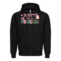 Black just call me princess Zipper Hoodie - MaliasSmallBusiness