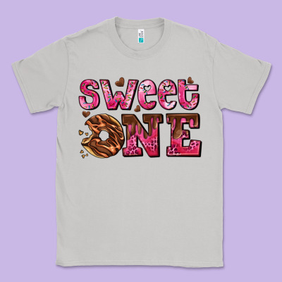 Sweet One Donut Classic Tee Designed By Adodesignshop