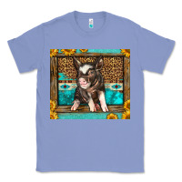 Colony Blue Western Cute Pig Classic Tee - LillyAllenDesigns