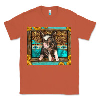 Copper Western Cute Pig Classic Tee - LillyAllenDesigns