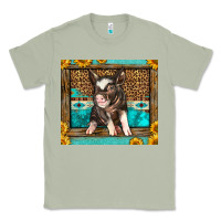 Matcha Western Cute Pig Classic Tee - LillyAllenDesigns