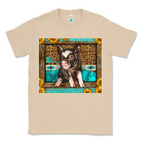 Mushroom Western Cute Pig Classic Tee - LillyAllenDesigns