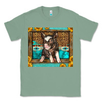 Sage Western Cute Pig Classic Tee - LillyAllenDesigns