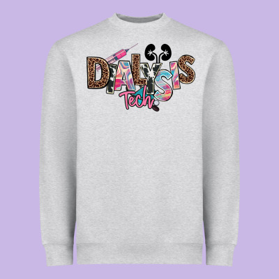 Dialysis Technician Kidney Tech Heavyweight Sweatshirt Designed By Nancycooperartshop