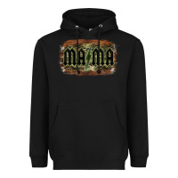 Black Camouflage Patterned Mama Tried Heavyweight Hoodie - Bettercallsaul