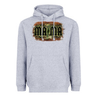 Camouflage Patterned Mama Tried Heavyweight Hoodie | Teevron
