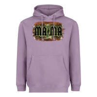Lavender Camouflage Patterned Mama Tried Heavyweight Hoodie - Bettercallsaul