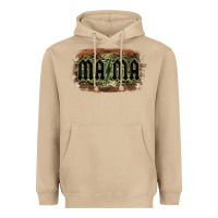 Mushroom Camouflage Patterned Mama Tried Heavyweight Hoodie - Bettercallsaul