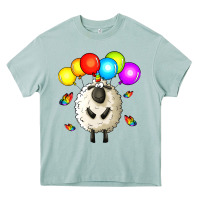 Arona rainbow sheep Heavy Core Tee - Zillion Design Studio
