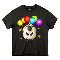 Rainbow Sheep Heavy Core Tee | Teevron