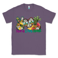 Lavender Peace Love Summer Classic Tee - CowhideDigitalArt
