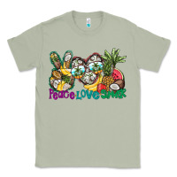 Matcha Peace Love Summer Classic Tee - CowhideDigitalArt
