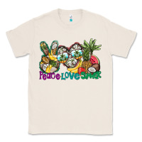 Natural Peace Love Summer Classic Tee - CowhideDigitalArt