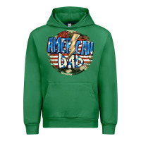 Emerald All american dad 4th of july Urban Hoodie - CowGirlArtShop
